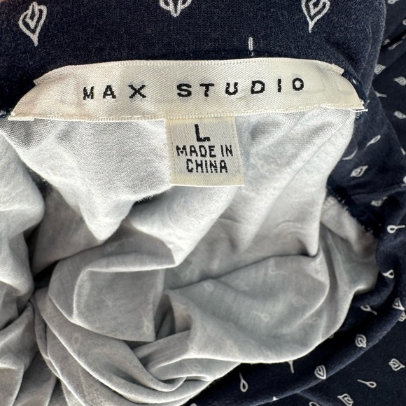 Max Studio Women's Patriotic Fold Down Waist Maxi Skirt - Picture 9 of 11